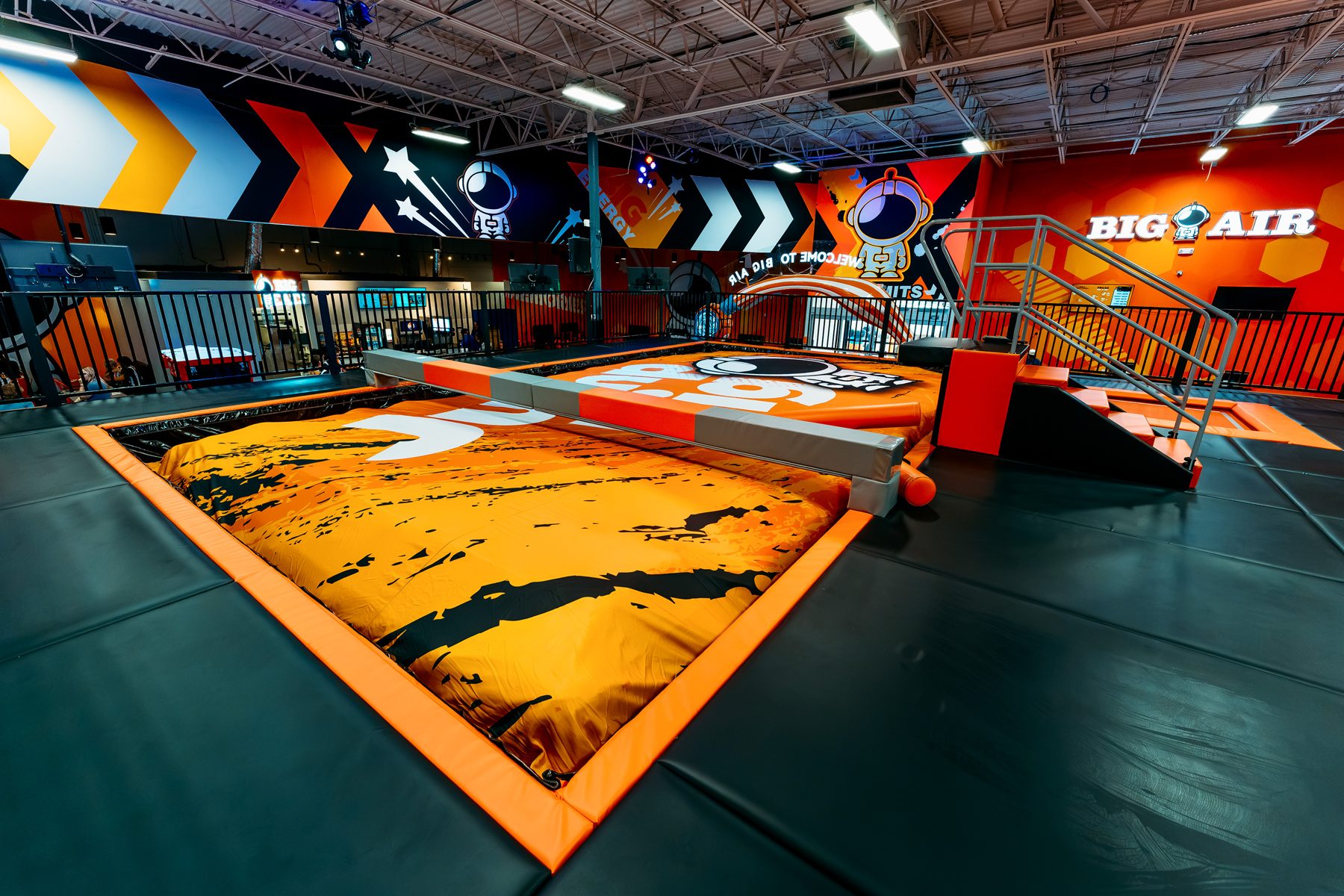 Airbag Zone at Big Air Glendale
