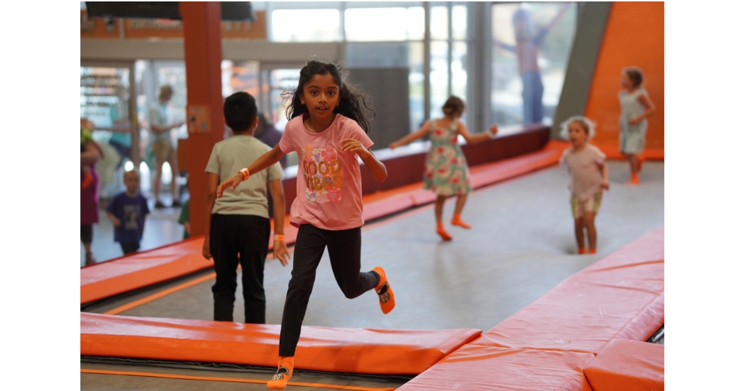 Big Air Greenville trampoline court