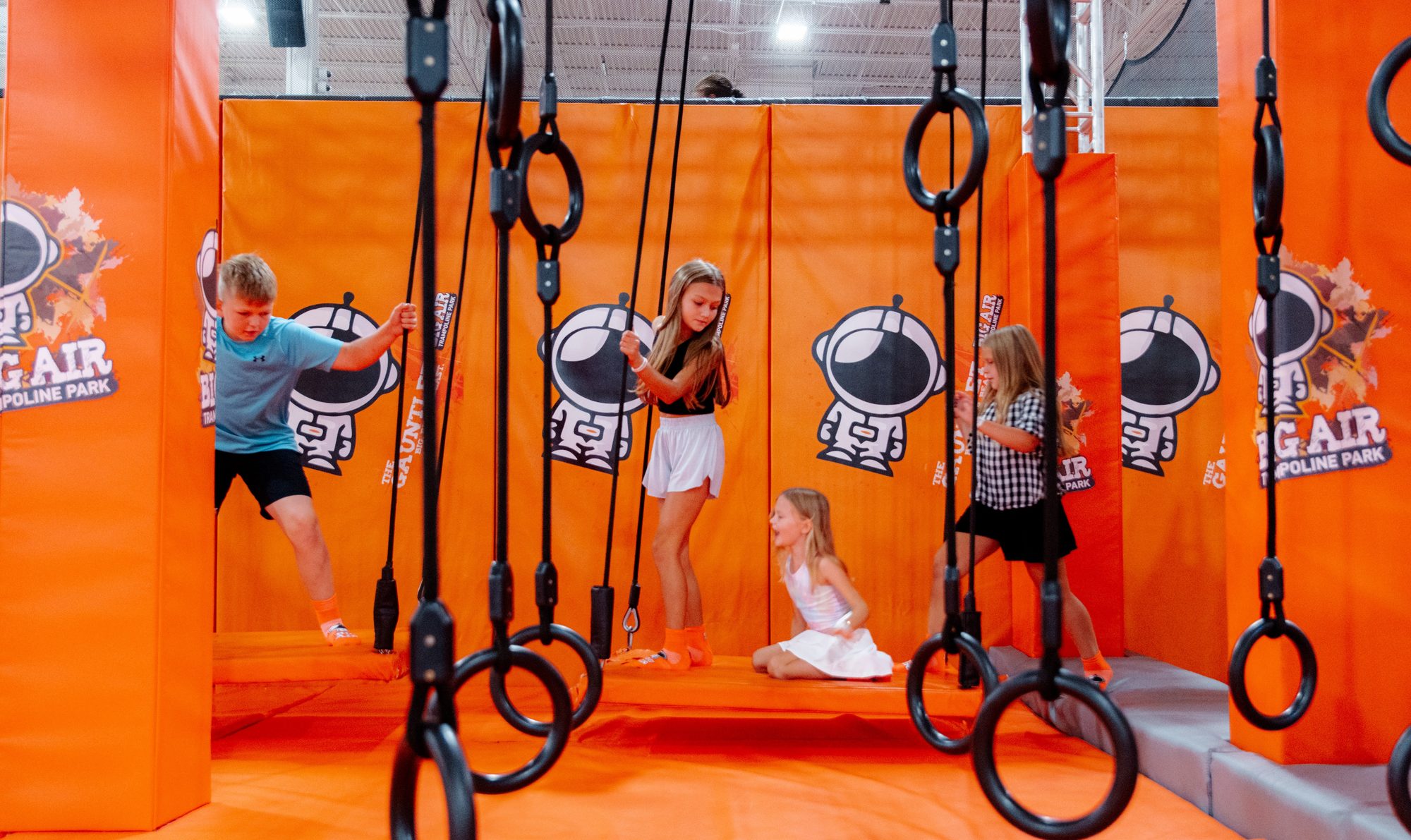 Big Air Warner Robins rings obstacle course
