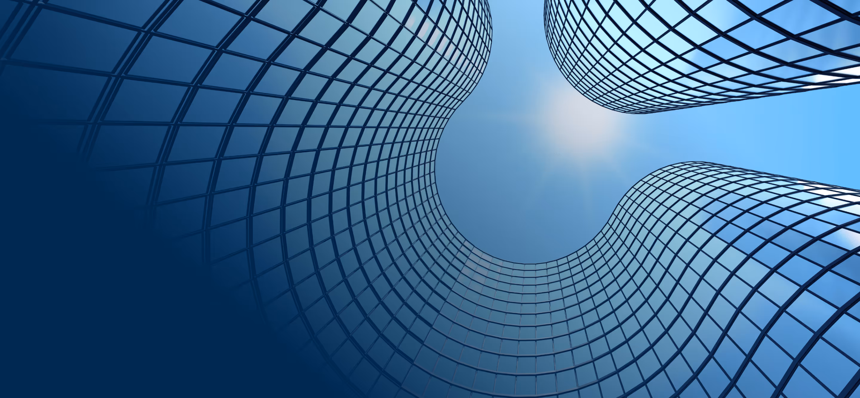 A very tall building with a sky in the background.