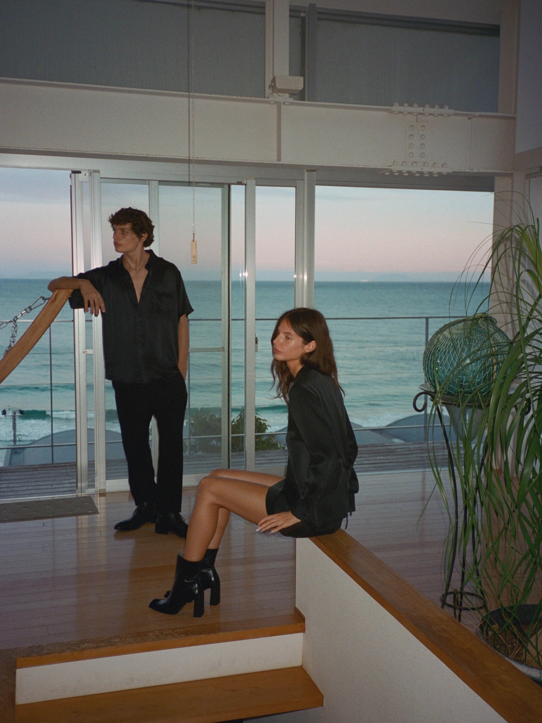 Silk Blouse - Black