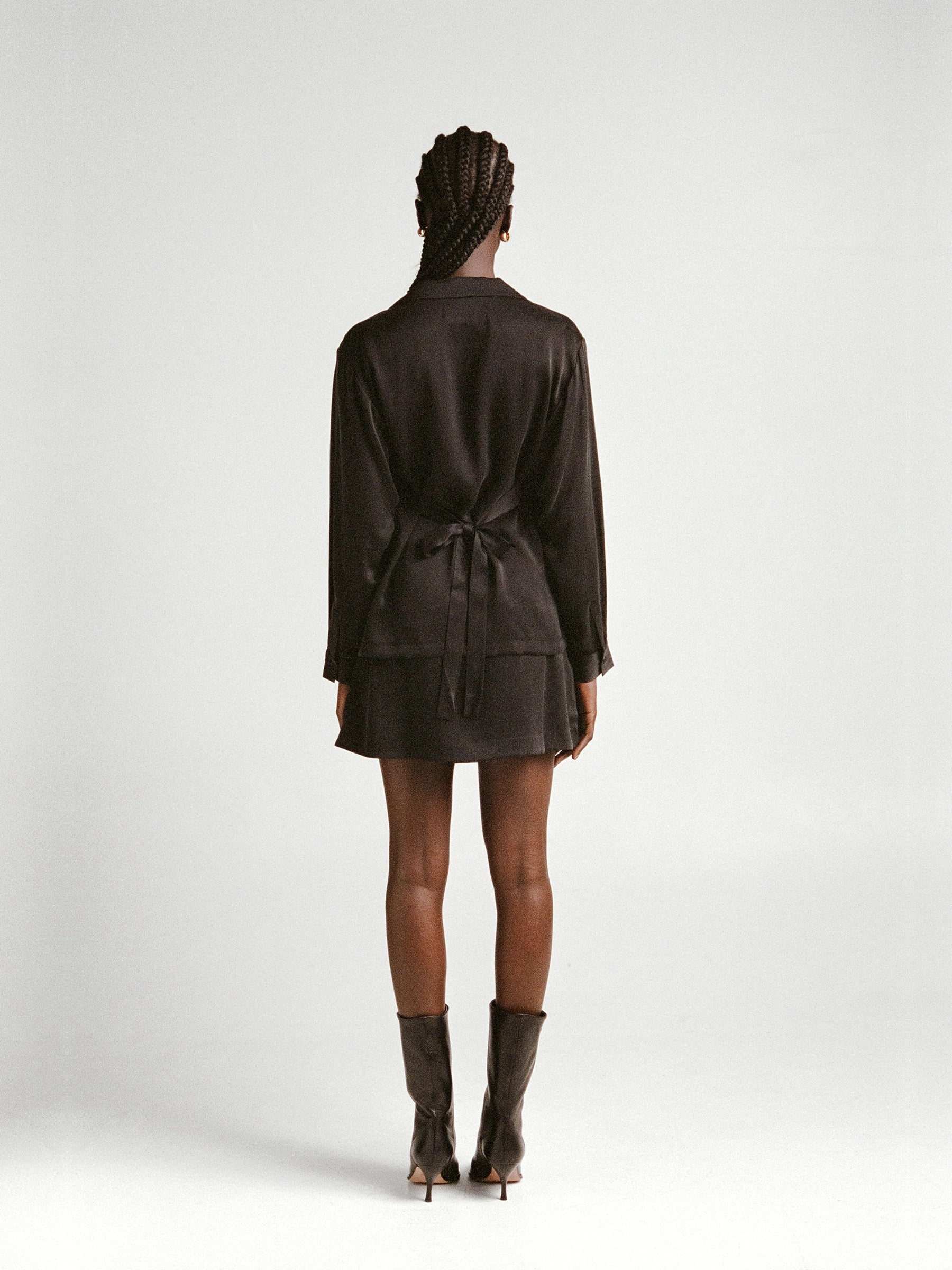 Silk Blouse - Black