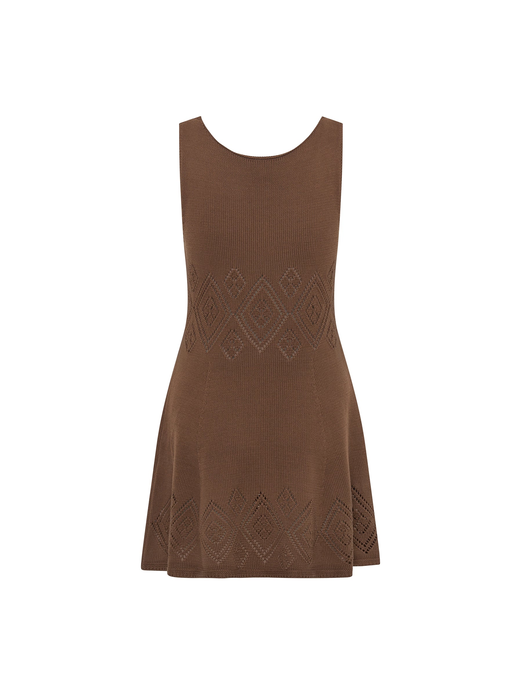 IDFY Knit Dress - Brown