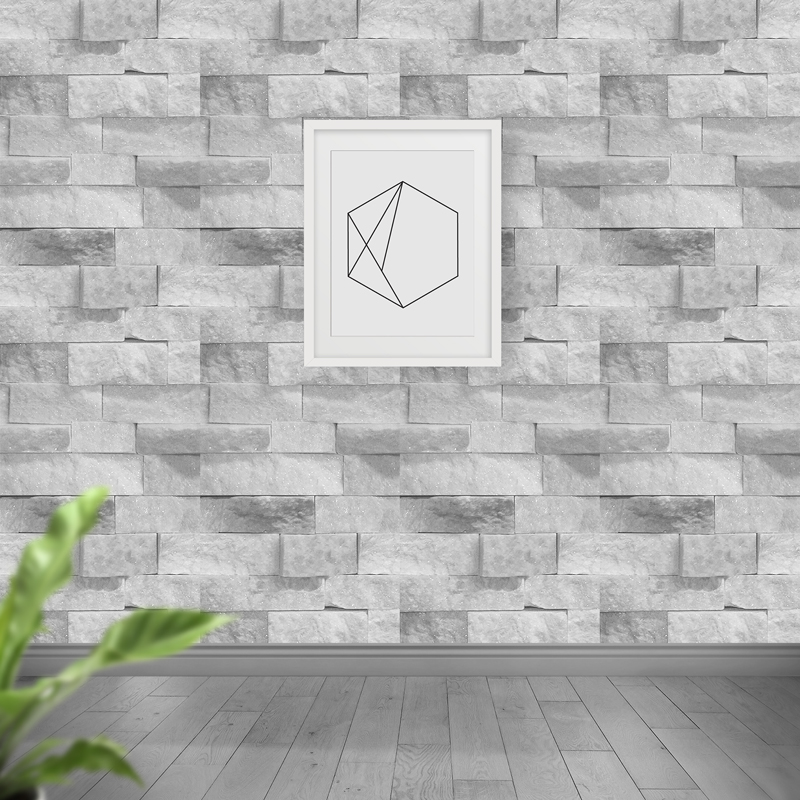 Realistic Cladding Look Wallpaper - Mereton Textiles - Printers, Sydney