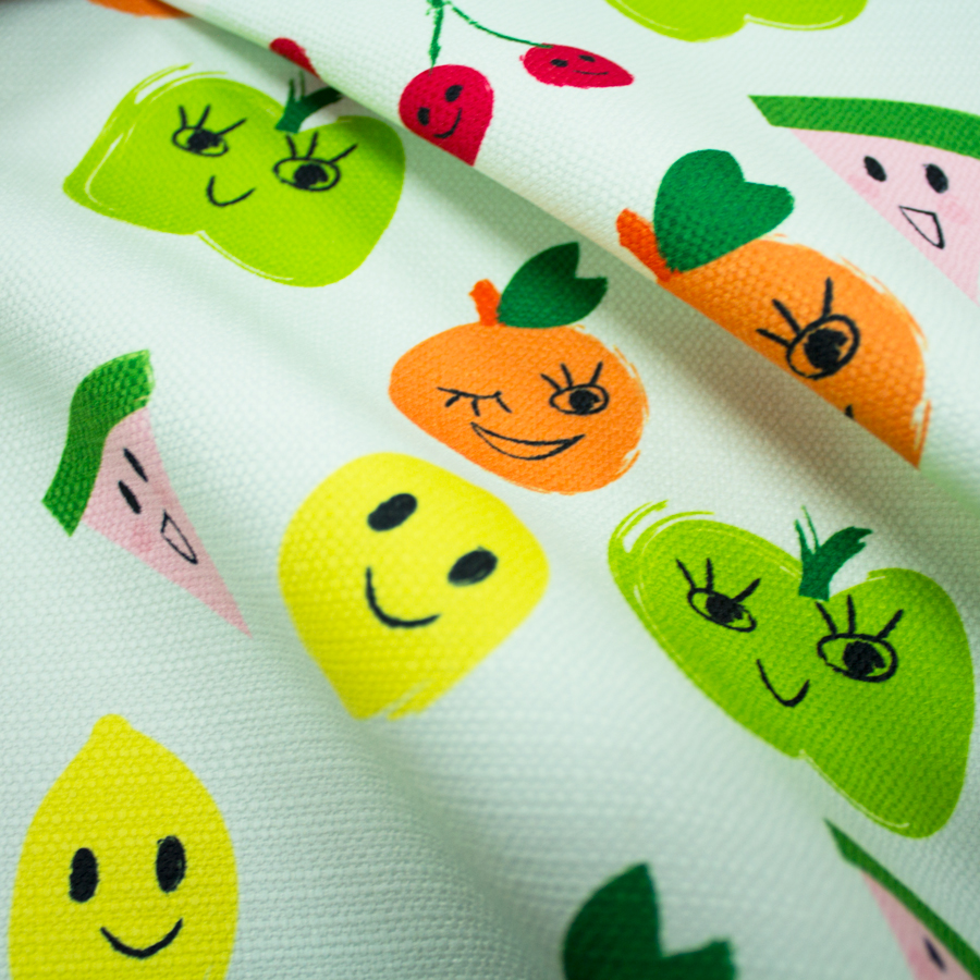 Happy Fruit Kids Print - Mereton Textiles Sublimation Printing