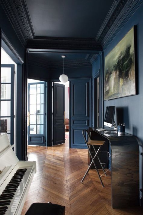 Colour Explosion Deep Navy 2025 Interior Trend