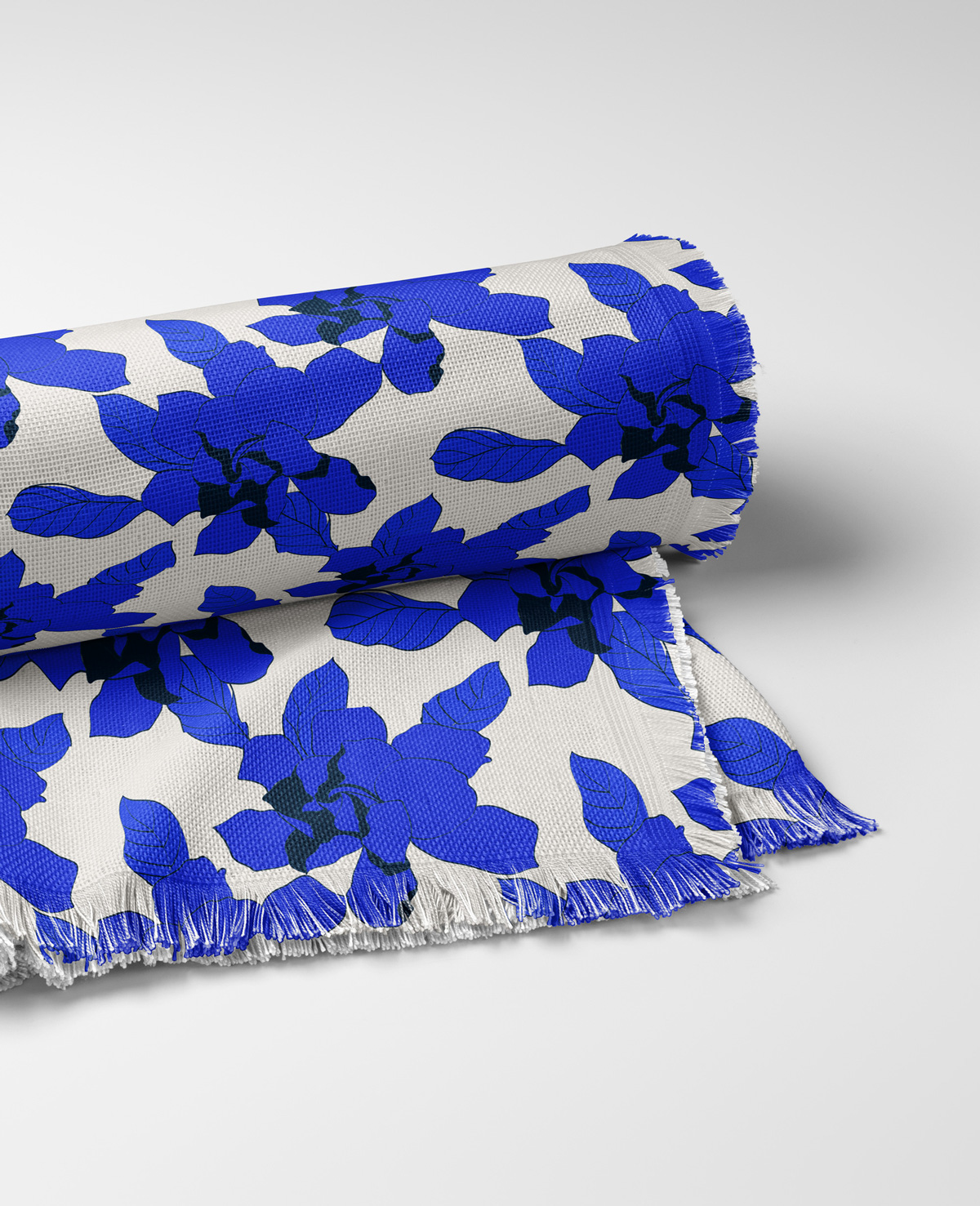 Mona Bold Floral Repeat Design | Mereton Textiles