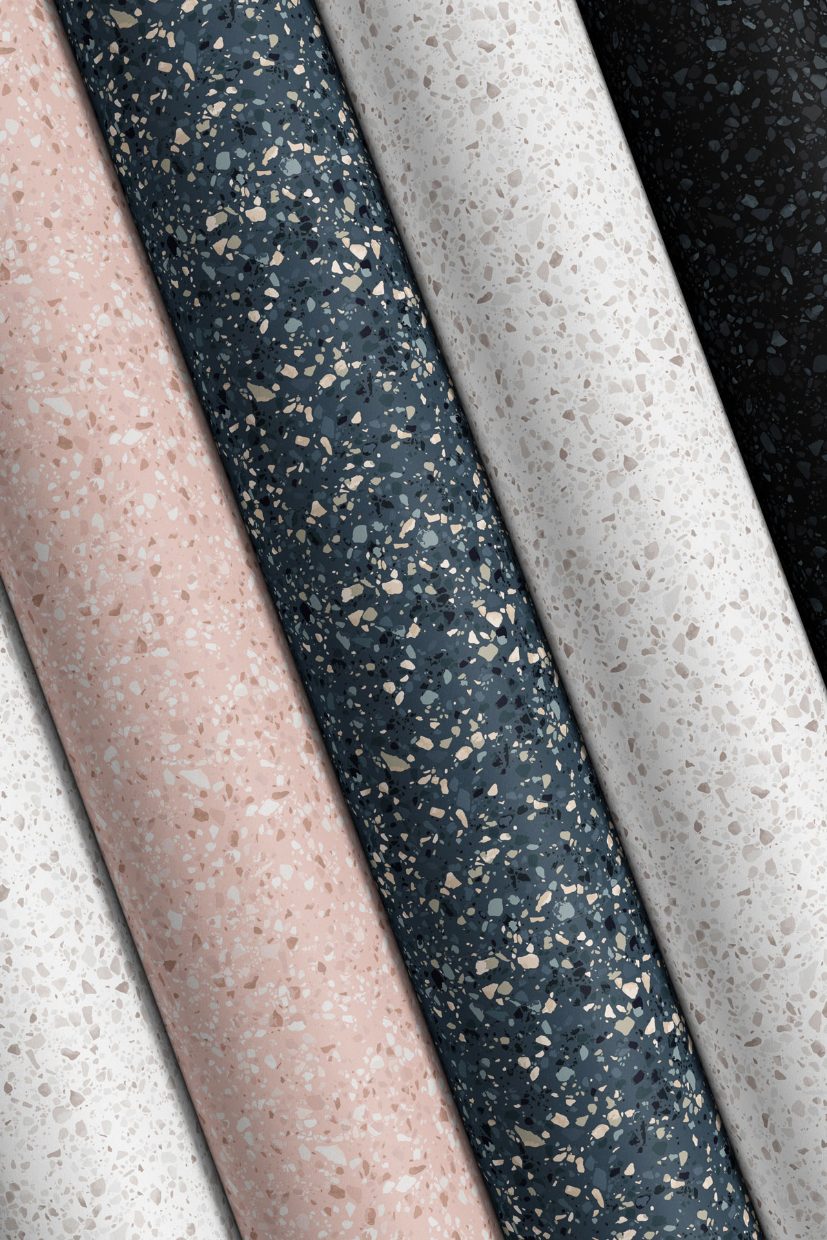 Terrazzo Stone-Inspired Pattern Design | Mereton Textiles