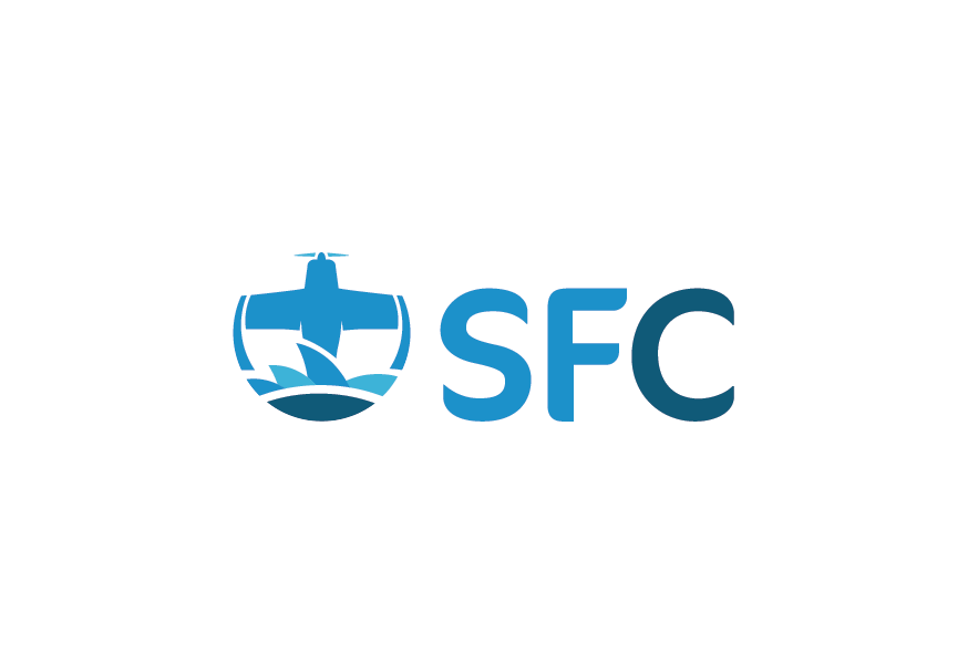 SFC Logo with blue text