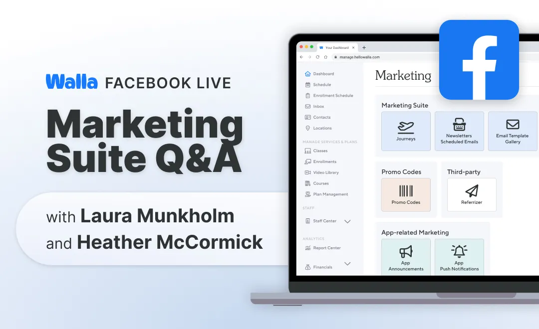 Walla Facebook Live: Marketing Suite Audiences Q&A