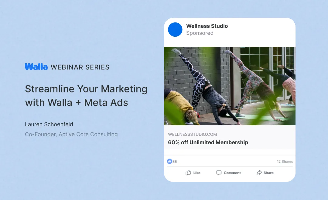 Easily Streamline Your Marketing with Walla + Meta Ads