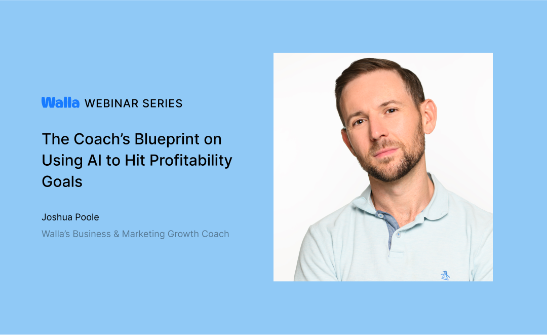 The Coach’s Blueprint on Using AI to Hit Profitability Goals