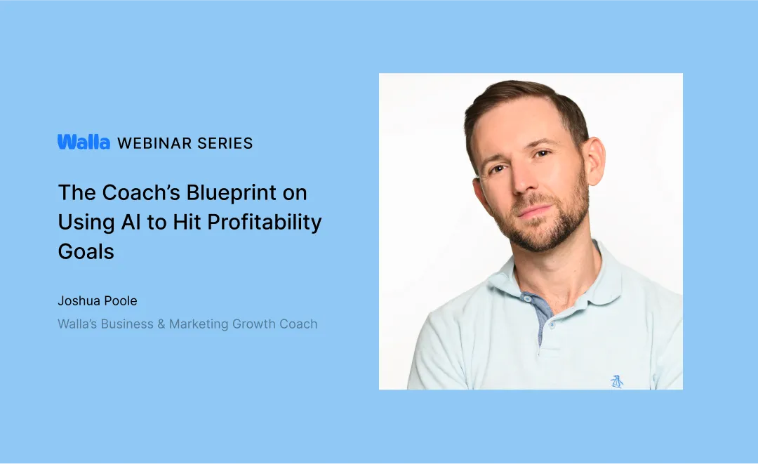 The Coach’s Blueprint on Using AI to Hit Profitability Goals
