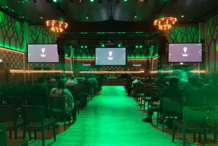 Säle und Räume der Data-Analytics-Konferenz World of Data am Nockherberg