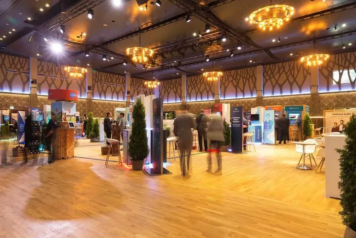 Säle und Räume der Data-Analytics-Konferenz World of Data am Nockherberg