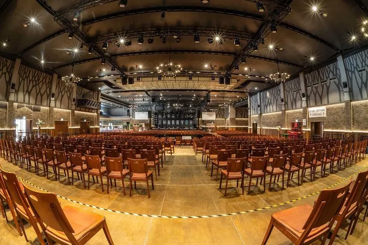 Säle und Räume der Data-Analytics-Konferenz World of Data am Nockherberg