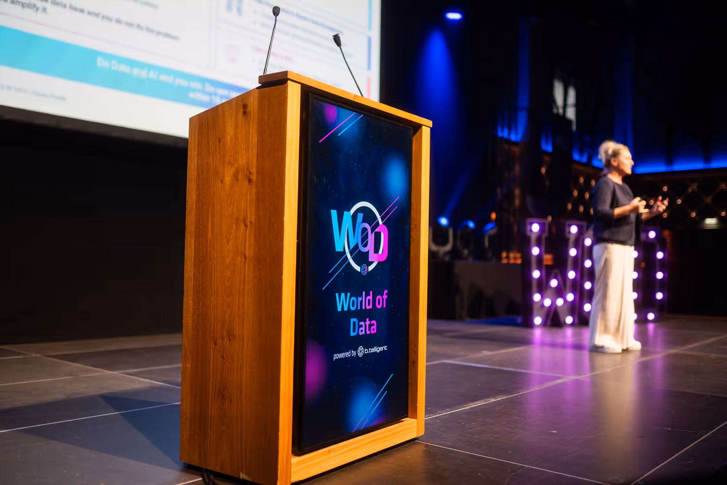Impression World of Data 2026 in München