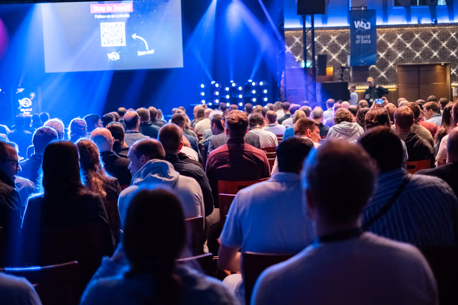 Impression World of Data 2026 in München