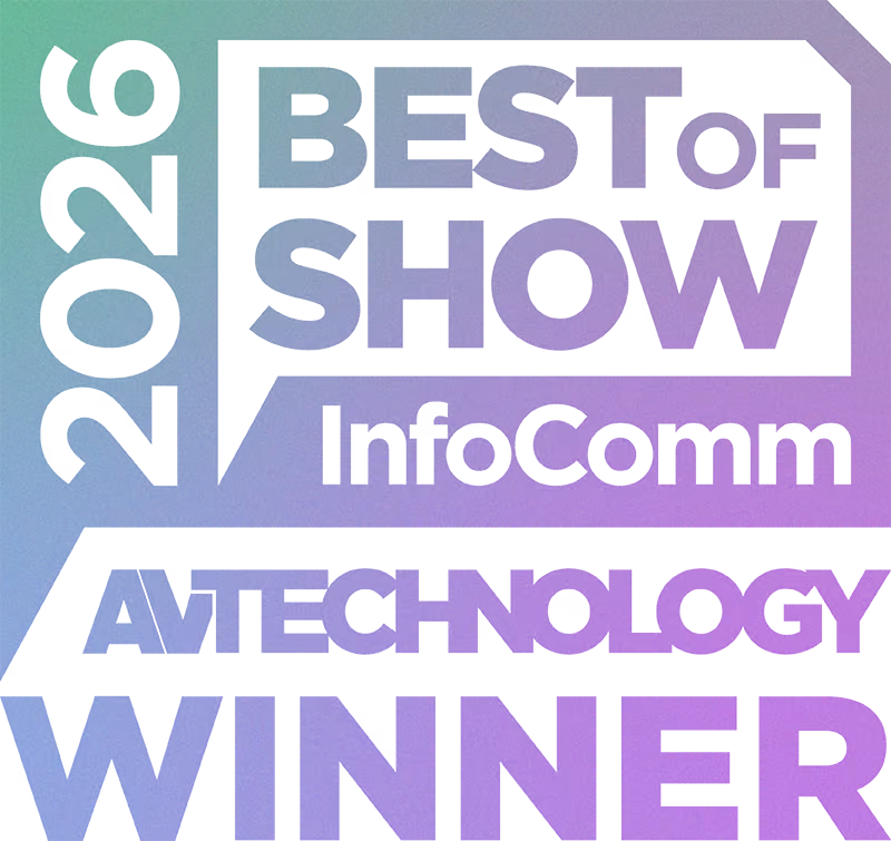 AV Technology Best of Show 2026 Award
