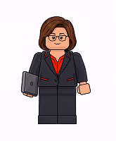 Illustration einer Selbstständigen im Bricks by Bricks® Mentoring