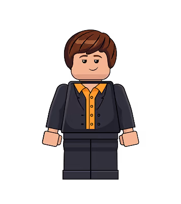 Illustration eines Unternehmers im Bricks by Bricks® Mentoring