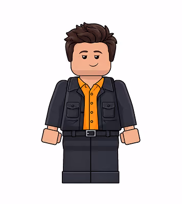 Illustration eines Dienstleisters im Bricks by Bricks® Mentoring