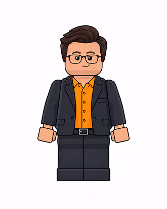 Illustration eines Experten im Bricks by Bricks® Mentoring