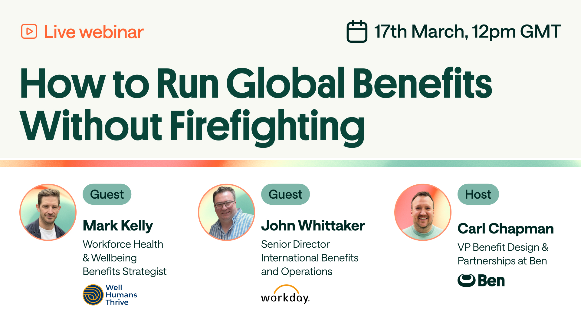 How to Run Global Benefits Without Firefighting