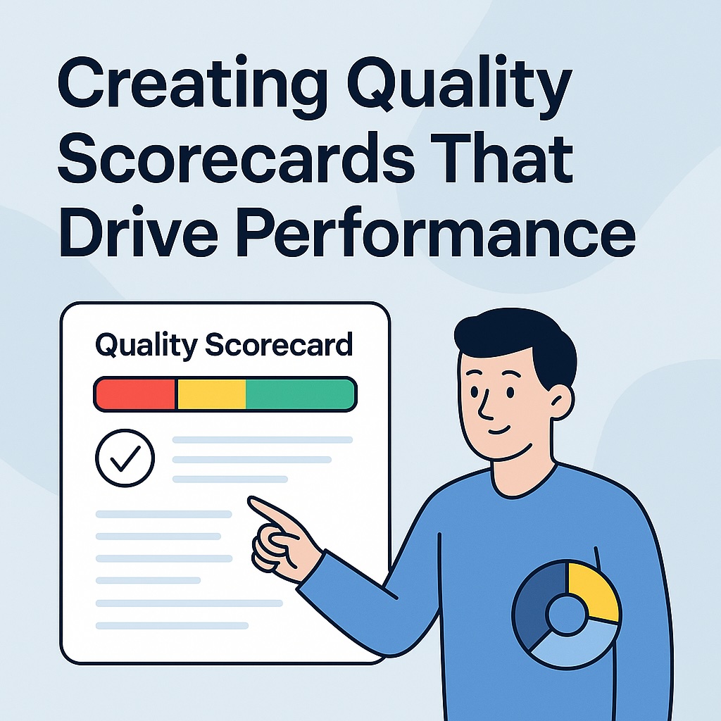 Creating Quality Scorecards That Drive Performance
