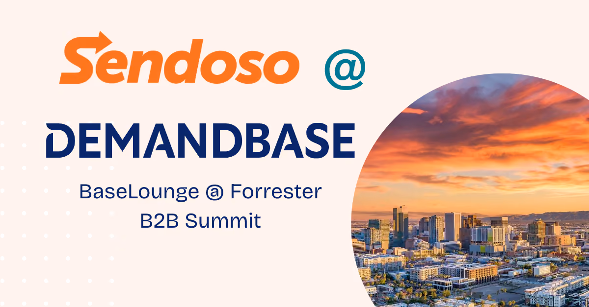 Demandbase BaseLounge at Forrester B2B Summit
