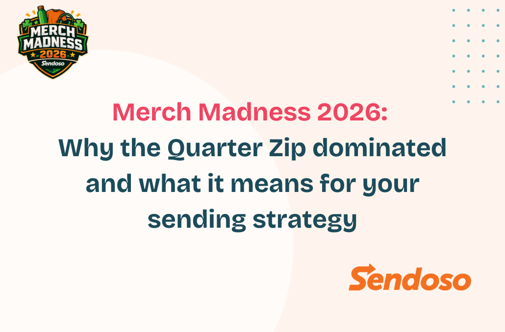 Merch Madness 2026: Why the Quarter Zip dominated and what it means for your sending strategy