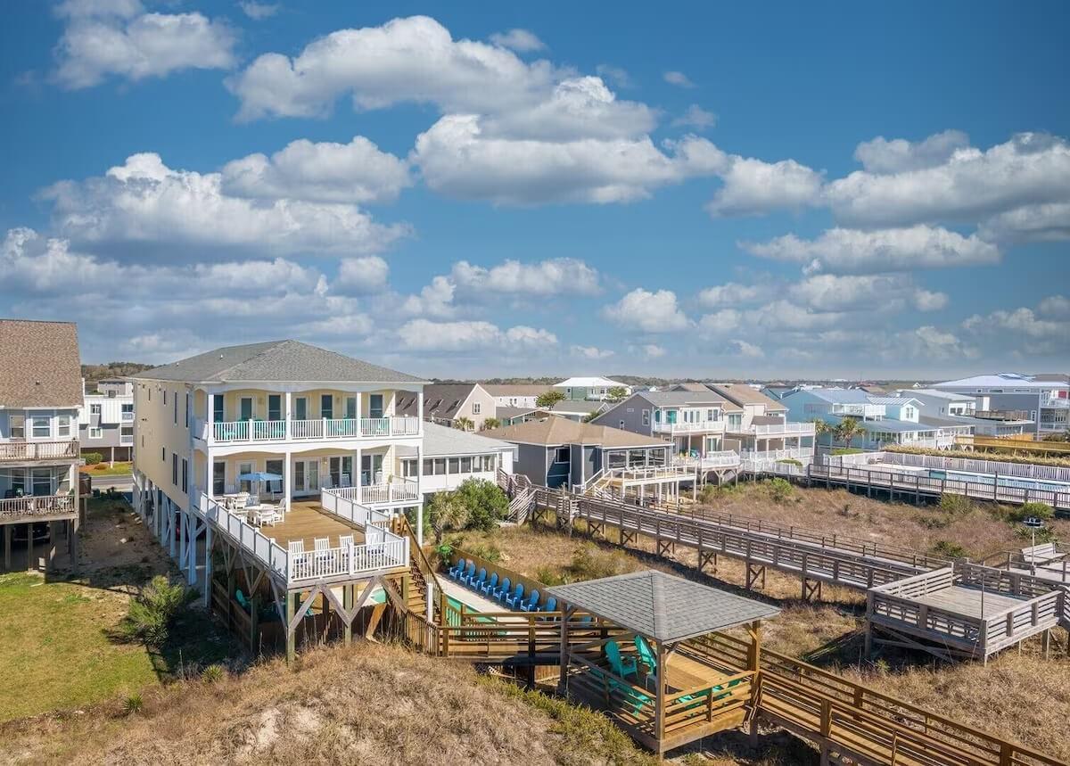 Premium beachfront property with panoramic ocean views and balcony