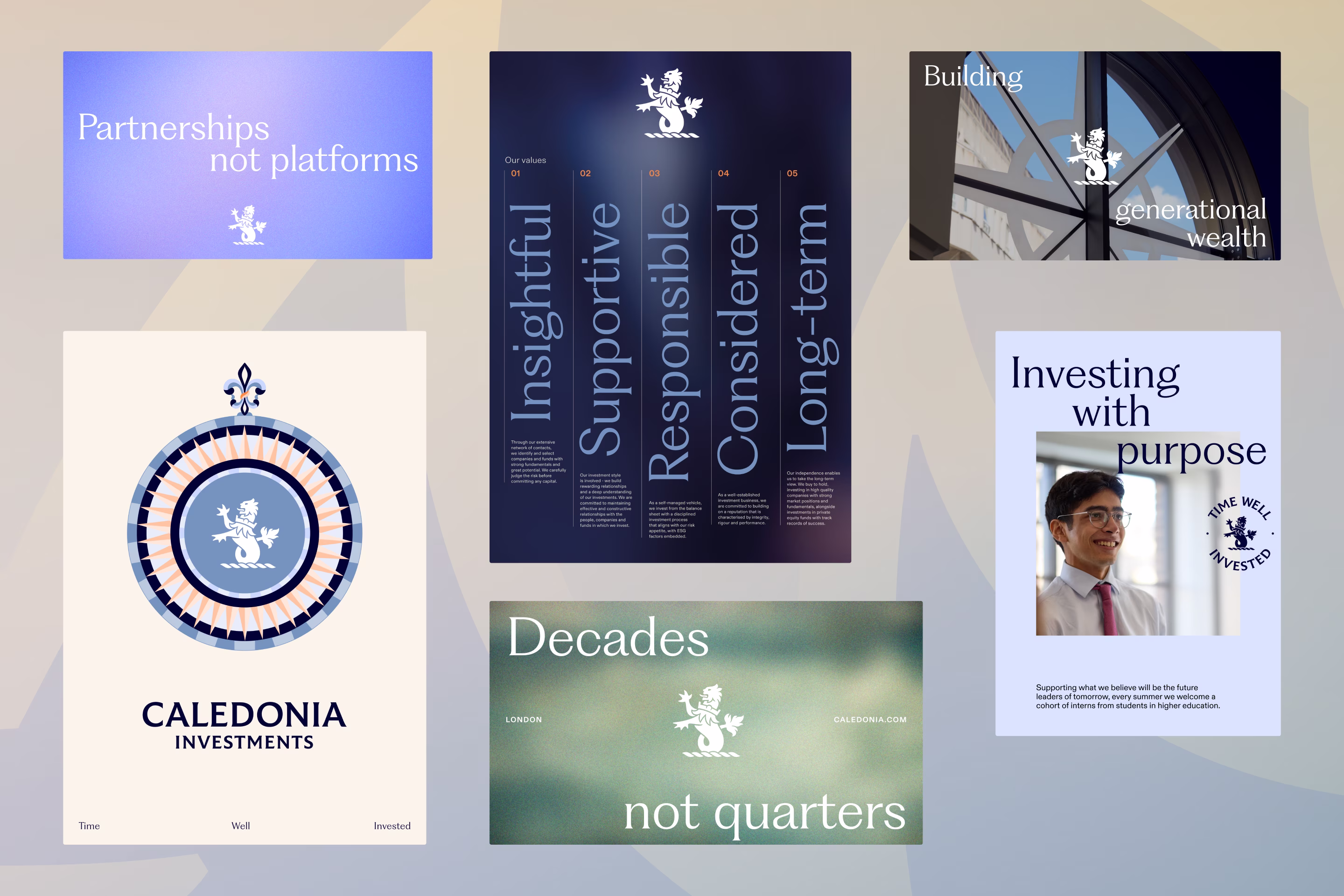 Giving a business that measures itself in generations a brand that finally explains why — through strategy, identity, two websites and a completely restructured reporting suite.