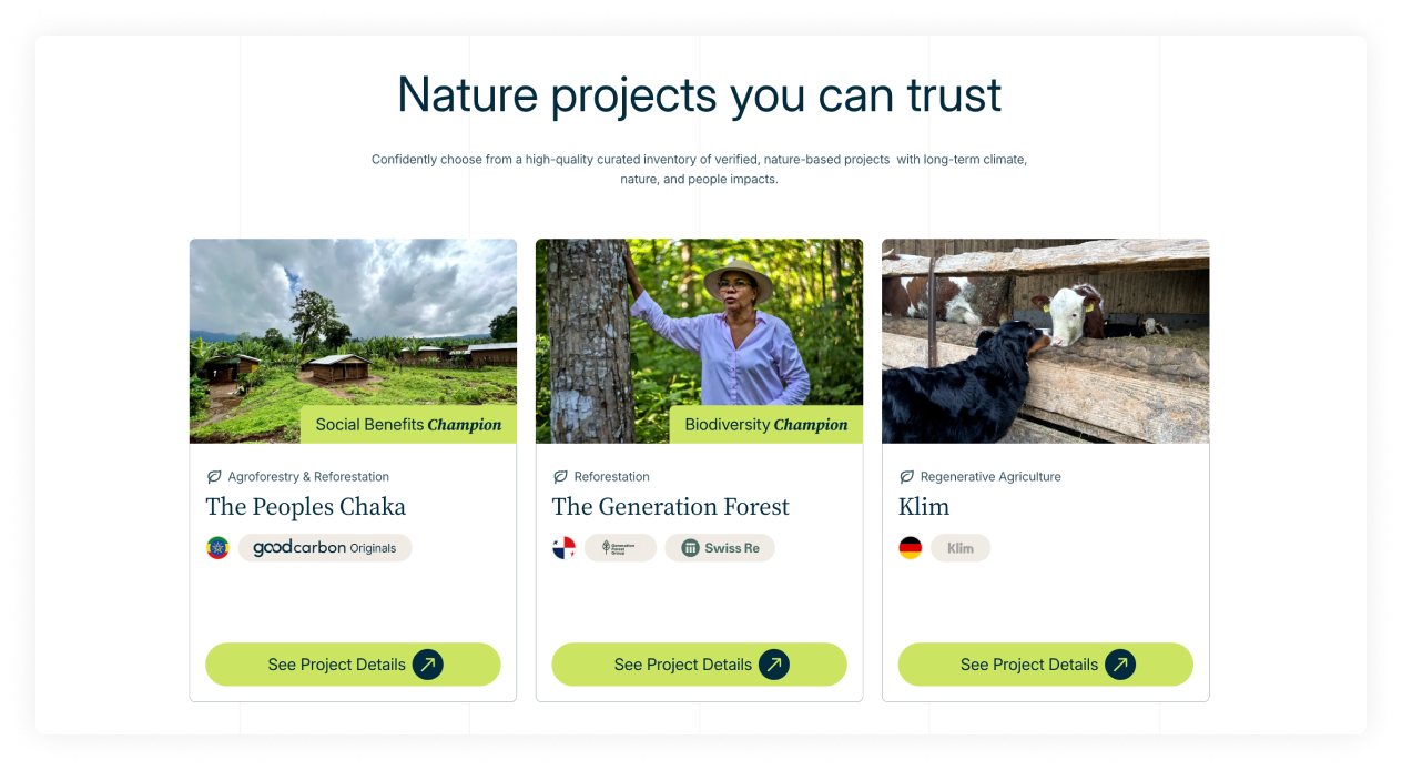 Good Carbon CO2-Anbieter