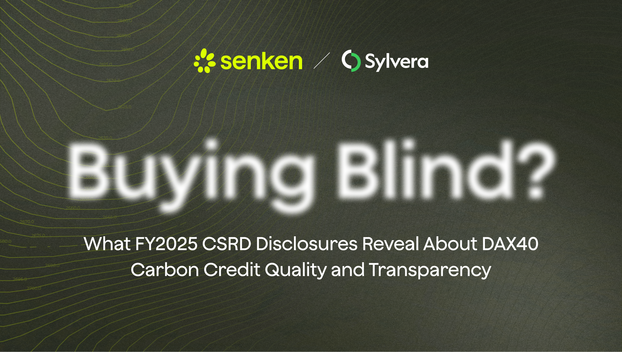Buying Blind? Introducing our analysis of DAX40 carbon credit disclosures