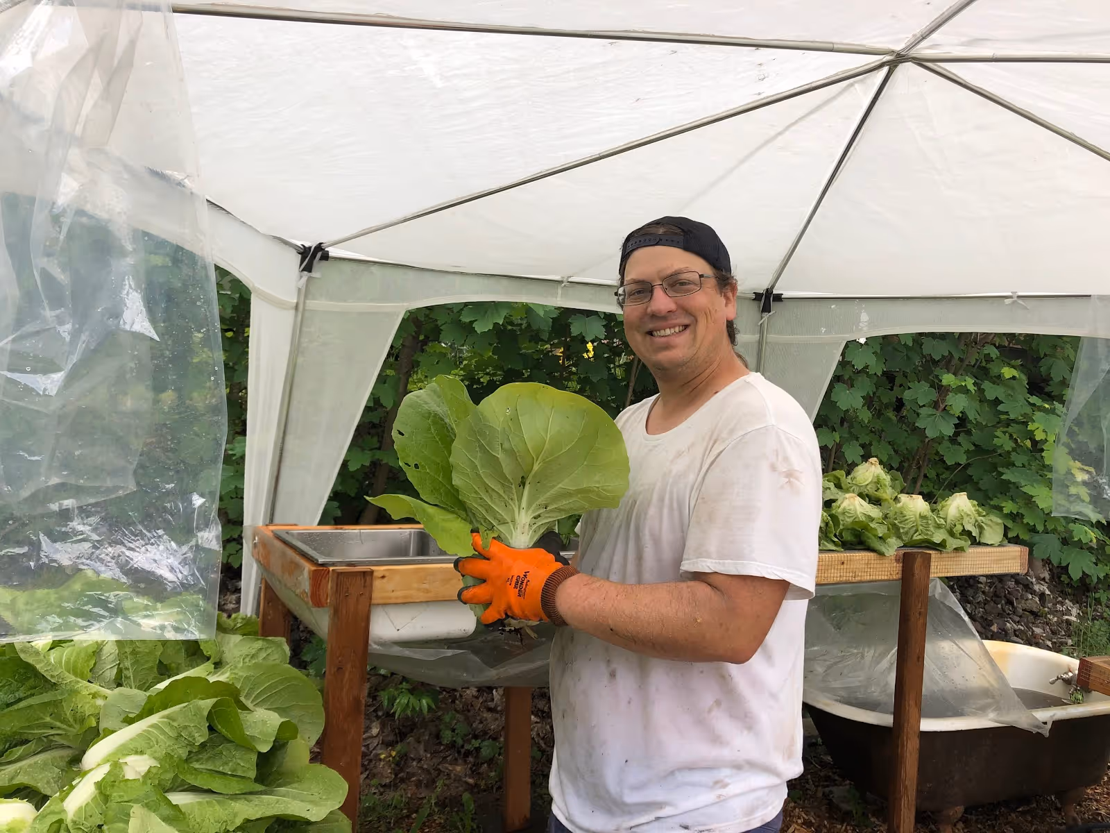 Tony, co-founder of Green Heart Garden