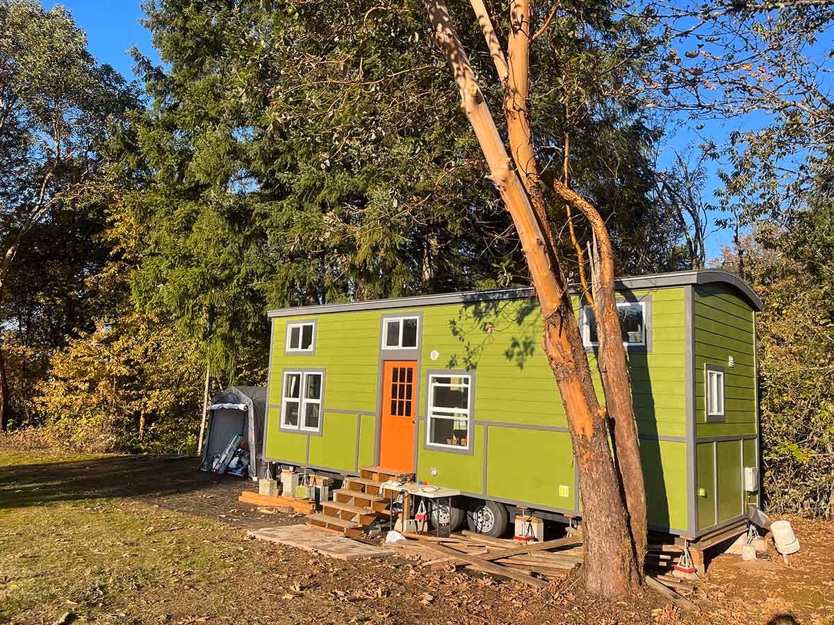 Tony and JP's tiny home