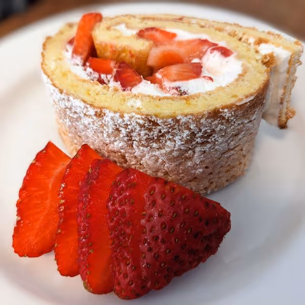 Strawberry Shortcake Roll