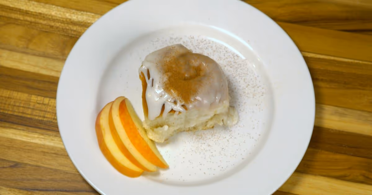 Green Heart Garden | Recipe - Apple or Pear Butter Cinnamon Rolls