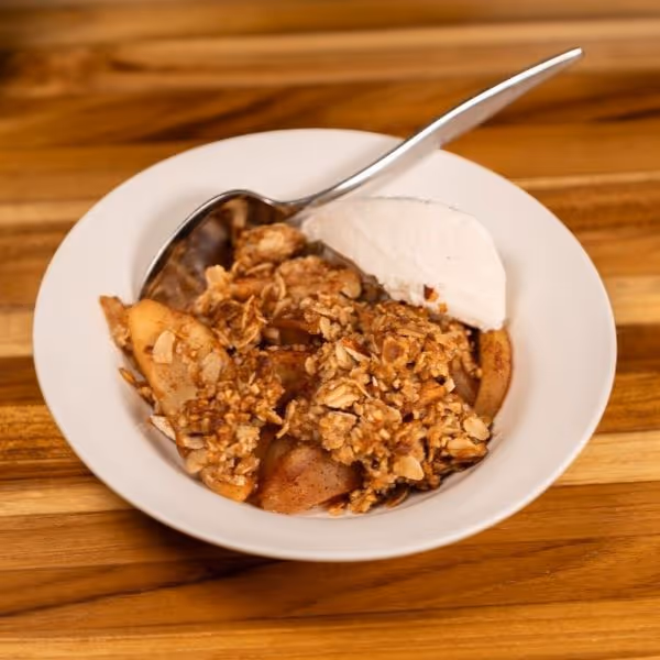 Spiced Pear Crisp