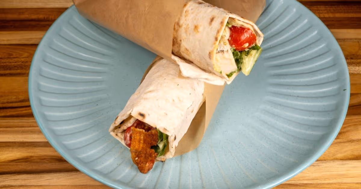 Green Heart Garden | Recipe - BLTA Wraps