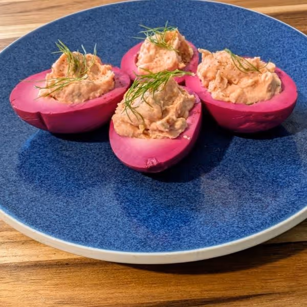 Pickled Deviled Eggs