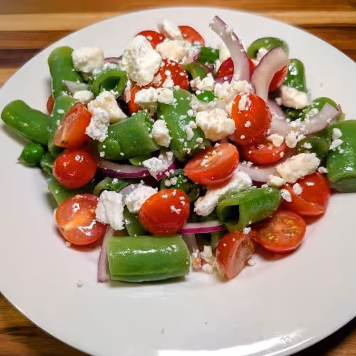 Sugar Snap Pea Salad with Lemon Vinaigrette
