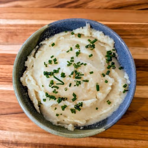 Garlicky Mashed Parsnips