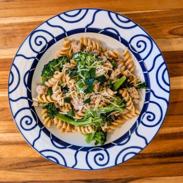 Pasta with Broccoli and Italian Sausage