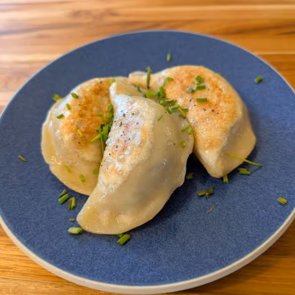 Potato and Sauerkraut Pierogi