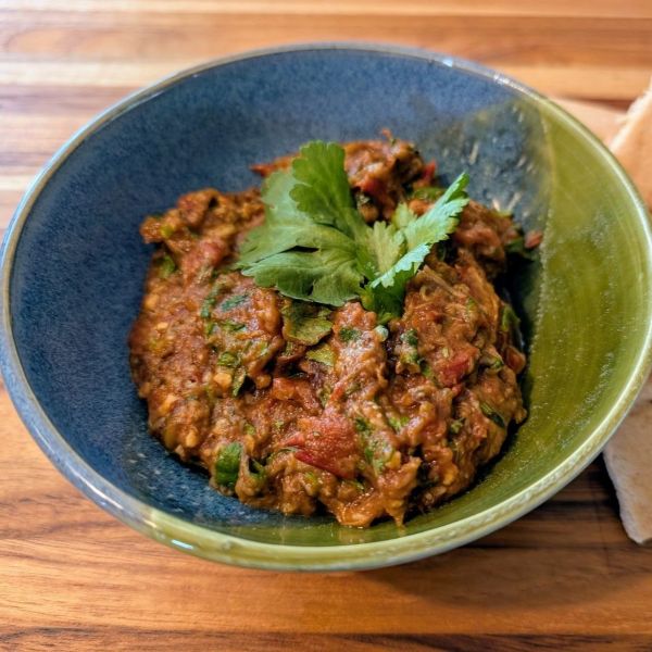 Zaalouk (Moroccan Tomato and Eggplant Dip)