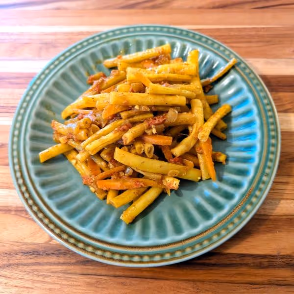 Fossolia (Ethiopian Green Beans and Carrots)