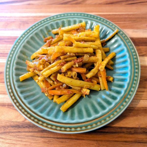 Fossolia (Ethiopian Green Beans and Carrots)