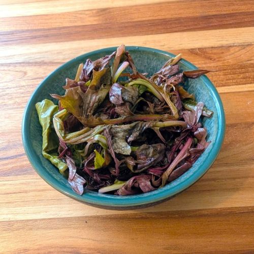 Quick Pickled Young Mustard Greens